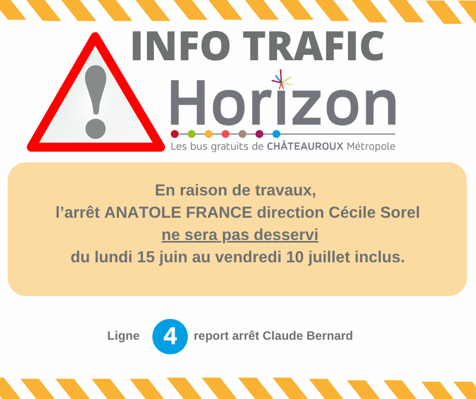 TRAVAUX ANATOLE FRANCE