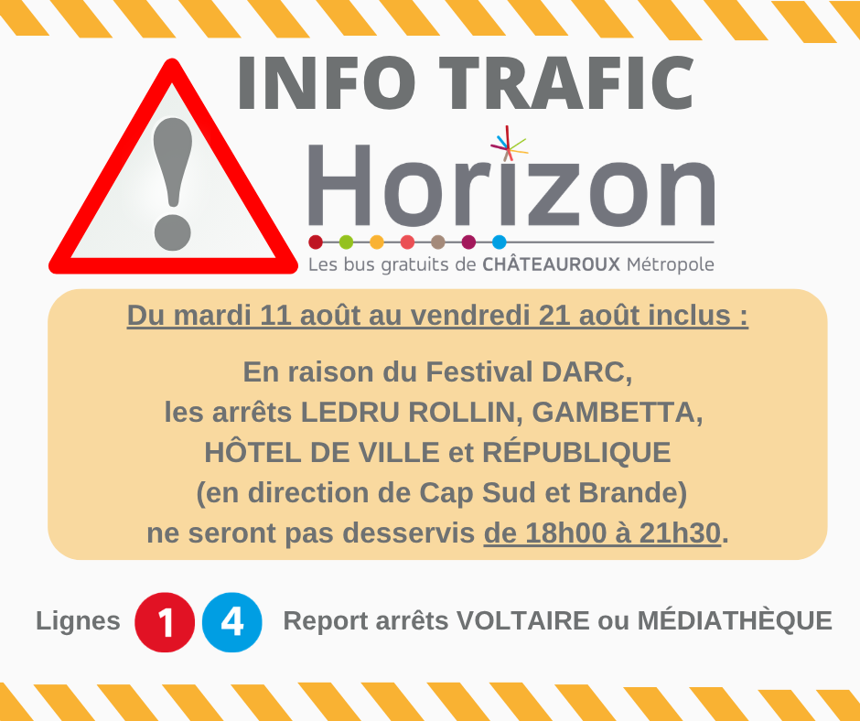 DARC du 11 au 21 août