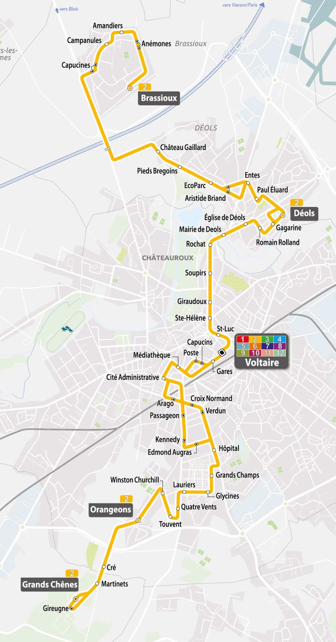 Horaires De Chaque Ligne Bus Horizon Ch teauroux M tropole Indre 36 